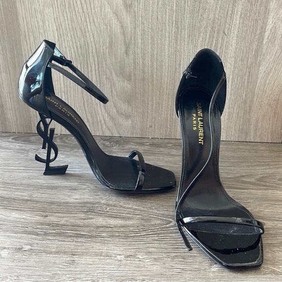 Yves Saint Laurent Shoes - YSL Patent Leather Heels - Worn Once